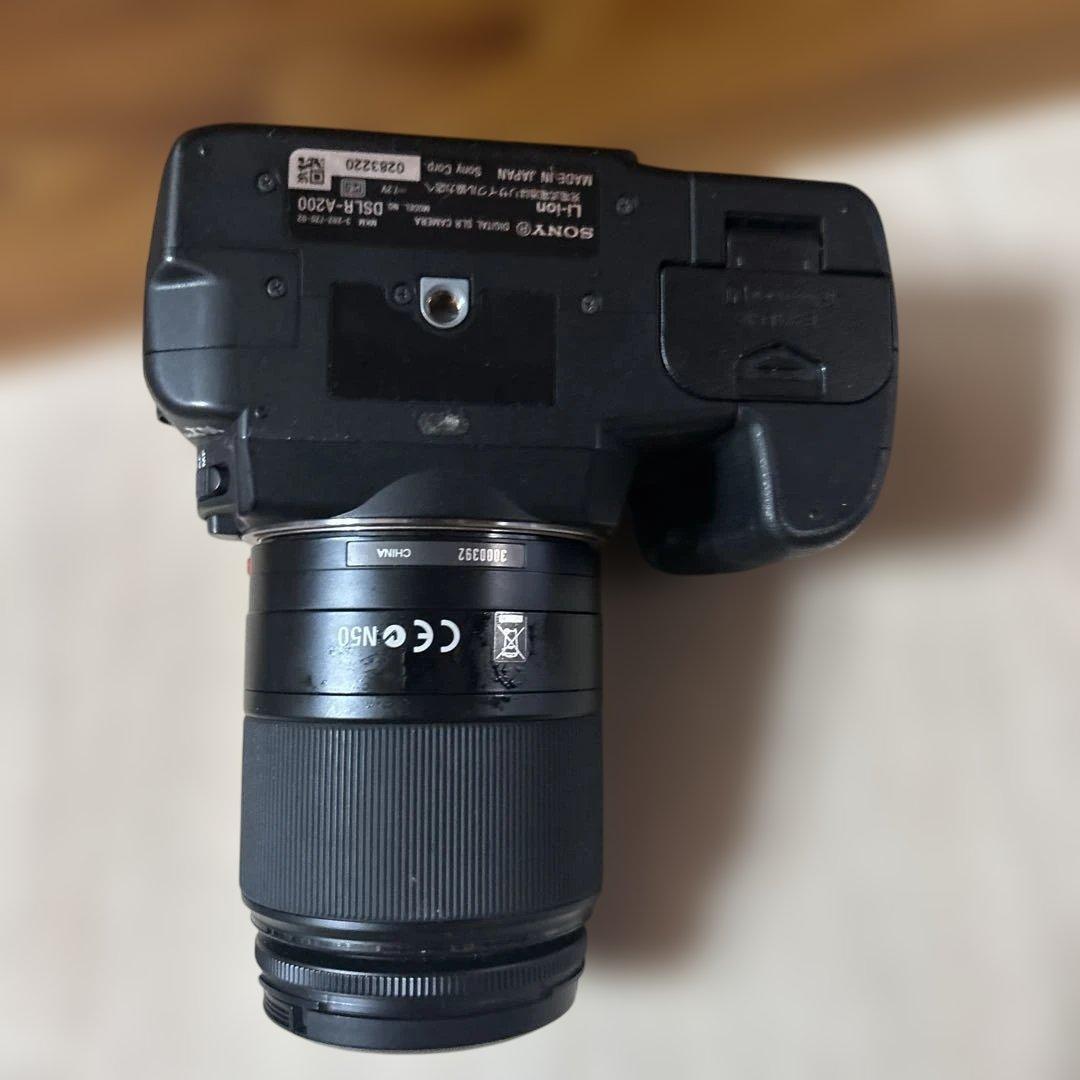 SONY デジタル一眼　α200 ボディ DSLR-A200 ブラック　動作良好