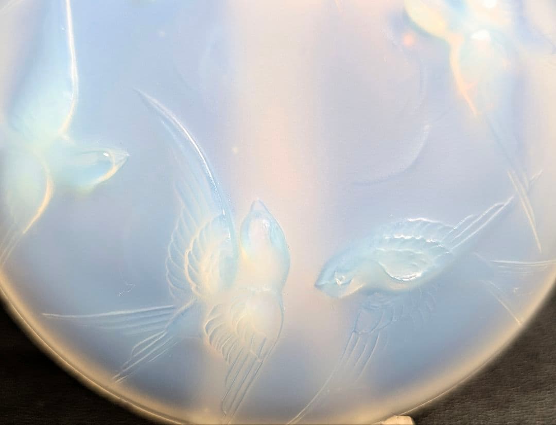 Sabino France サビノ オパルセント ツバメ プレート 直径12㎝