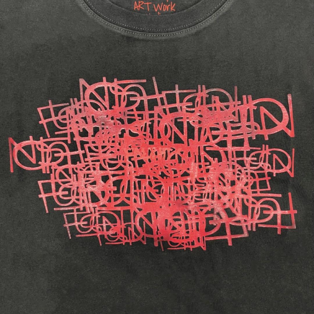 バウンディvaundyツアーグッズFUSION黒赤tシャツ　Mサイズ ブラック