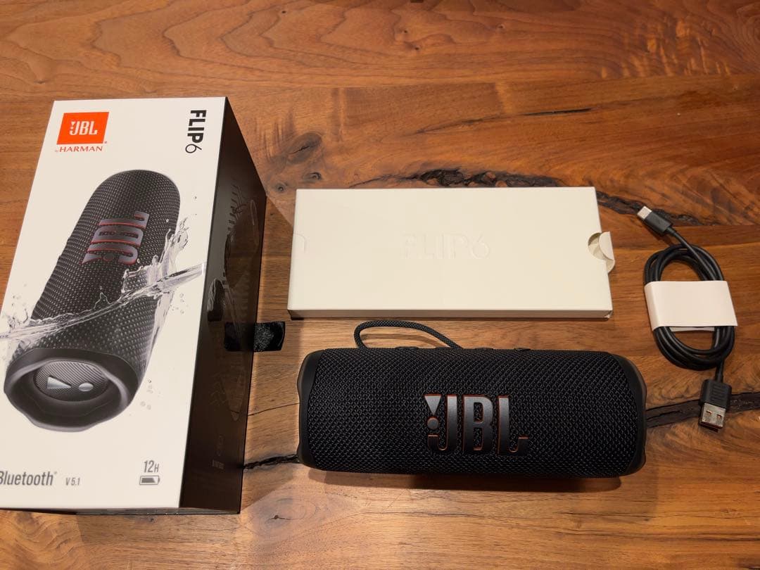 JBL Flip 6 ワイヤレススピーカー ブラック