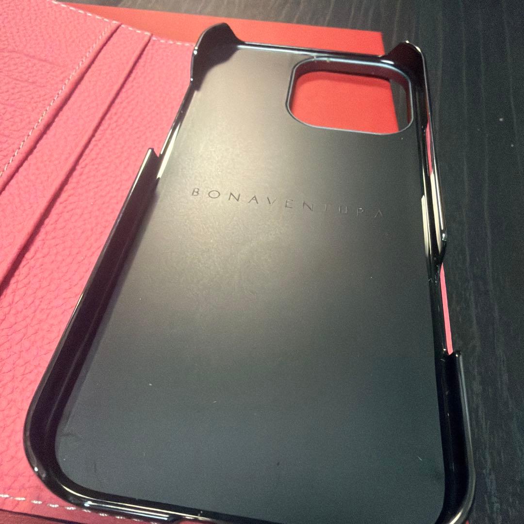 ボナベンチュラ手帳型ケース グレー