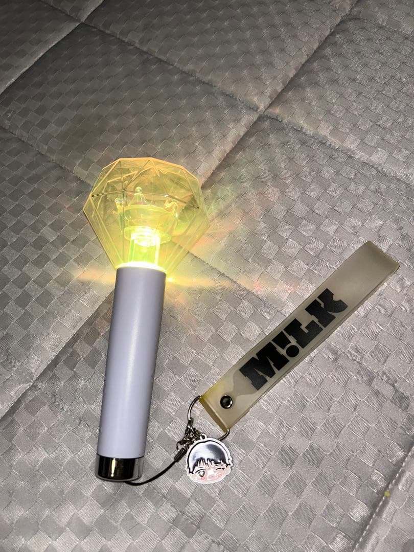 M!LK ペンライト ミルクラスタル2 山中柔太朗 ペンラストラップ付き