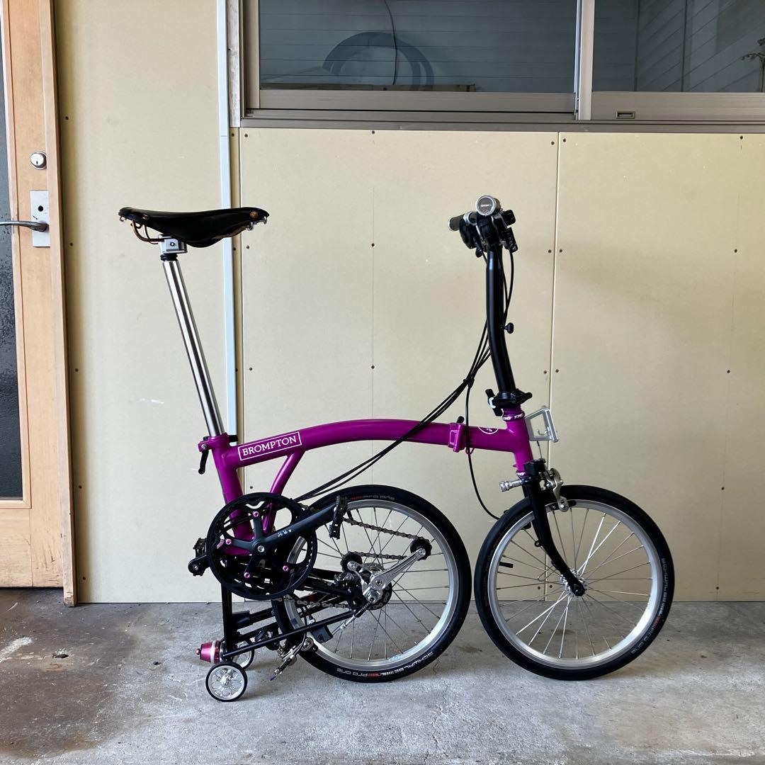 ブロンプトン　M6L フェンダーレスカスタム　付属品多数