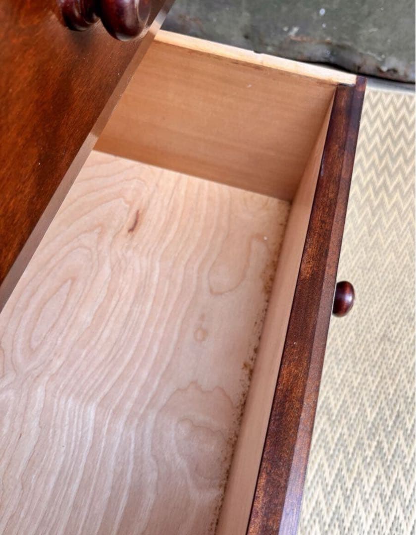 ③ 【送料無料】高級和箪笥 松本民芸家具 無垢材 着物収納