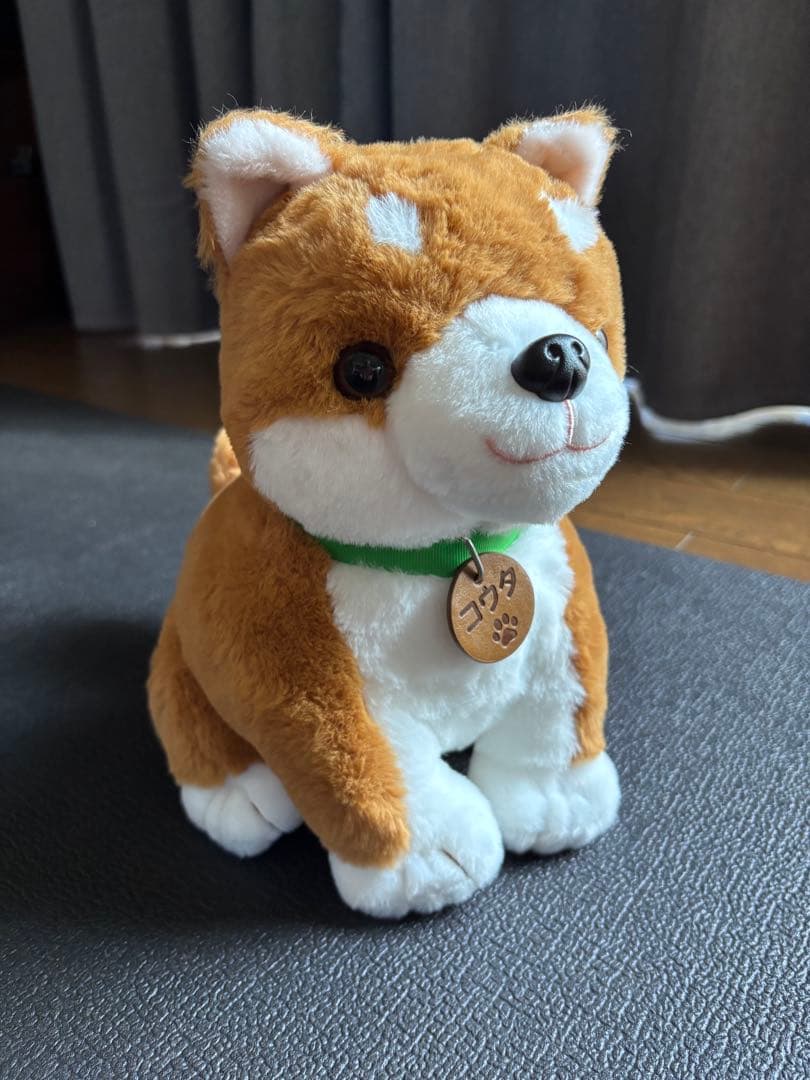 こんにちワン！しばいぬコウタ 柴犬　　おしゃべりぬいぐるみ　音声認識