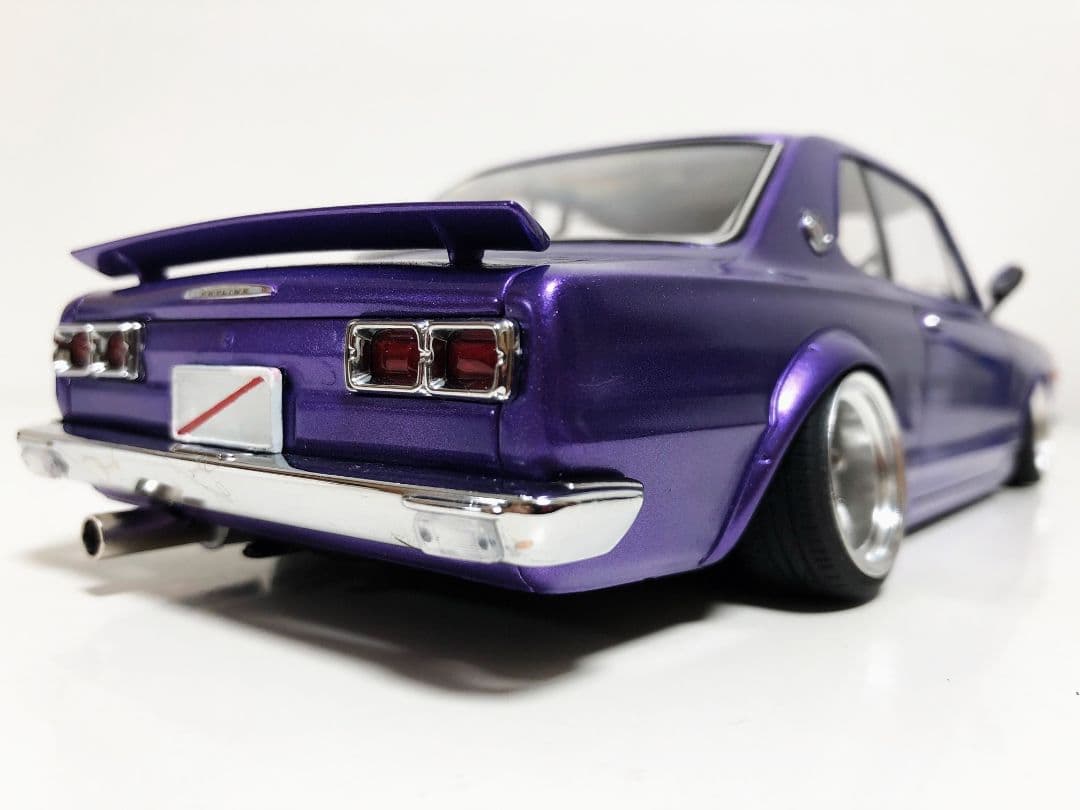 Aa/Nissan日産 Slylineスカイライン ハコスカ 改 1/18