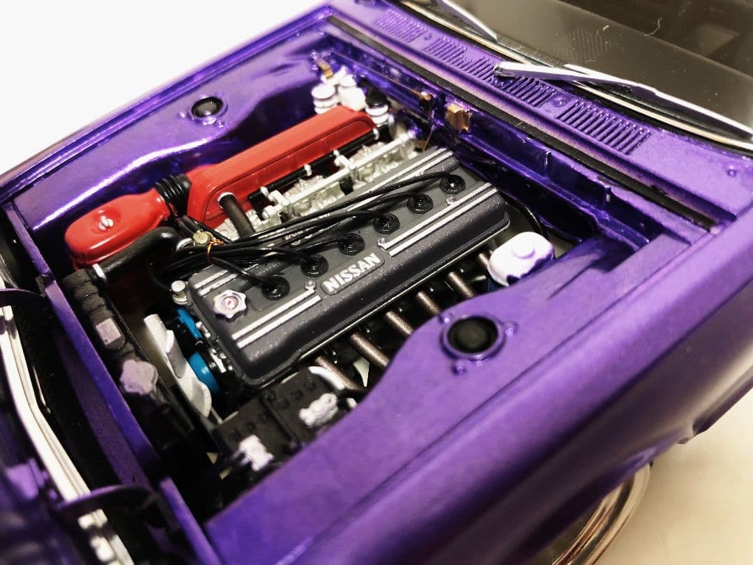 Aa/Nissan日産 Slylineスカイライン ハコスカ 改 1/18