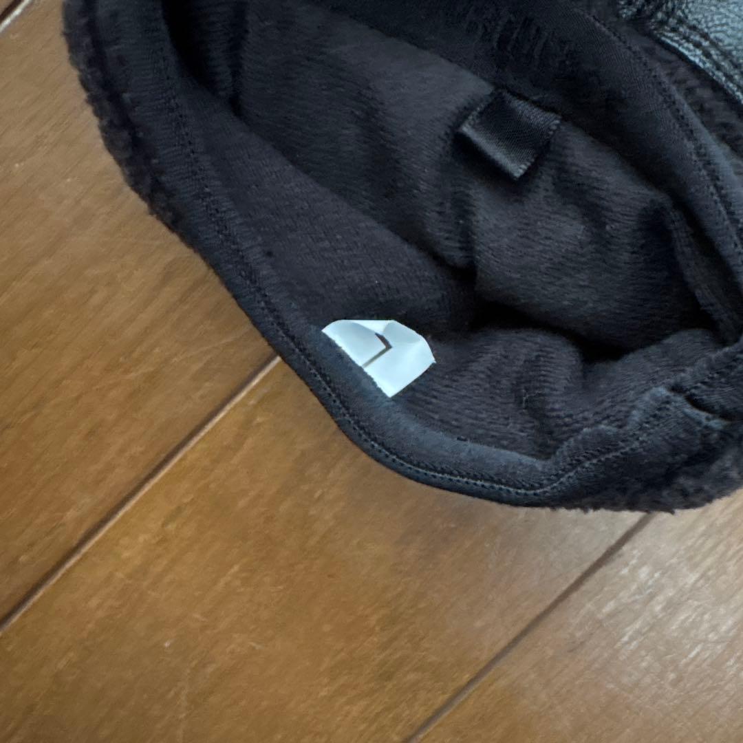 シュプリーム　ノースフェイス　手袋　フリース　グローブ　黒　ブラック