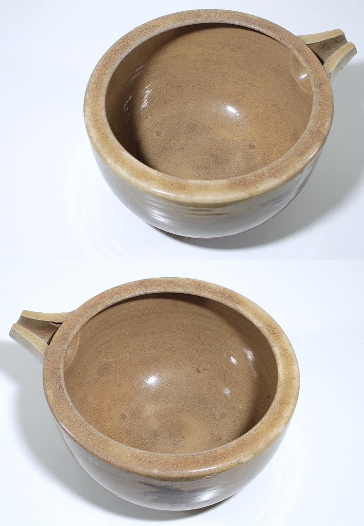 江戸後期-明治 絵瀬戸 紅葉文 片口