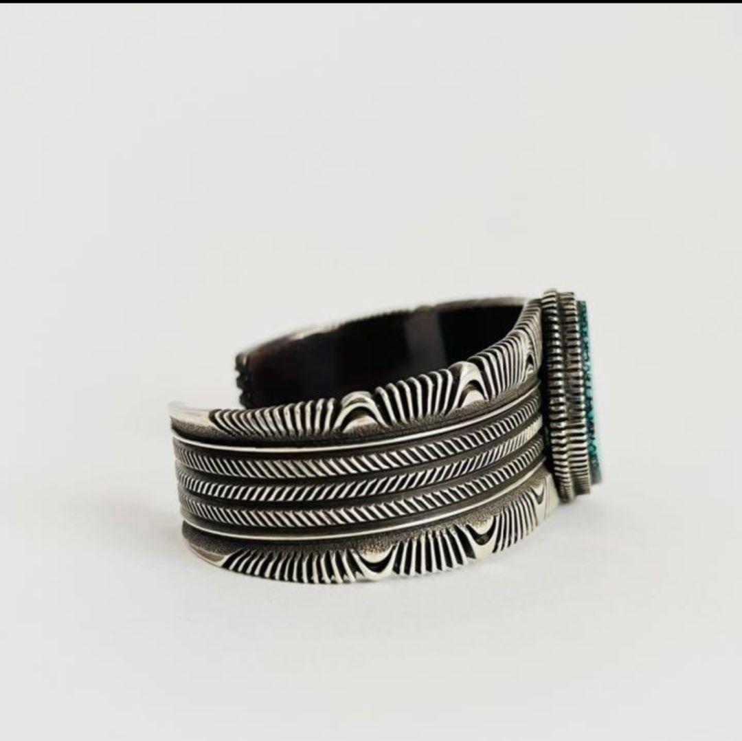 Ron Bedonie ロンベドニー ナバホ ブレスレット バングル ビズビー