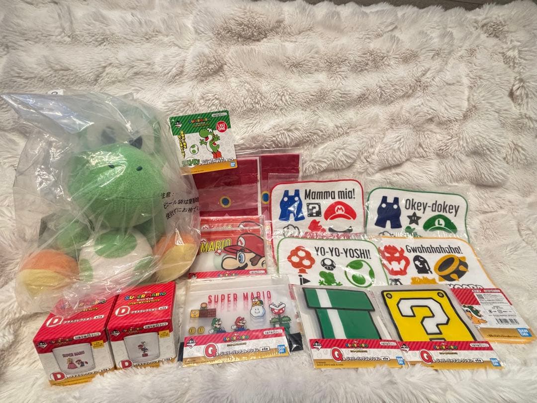 ￼ 一番くじ スーパーマリオ ラストワン賞セット