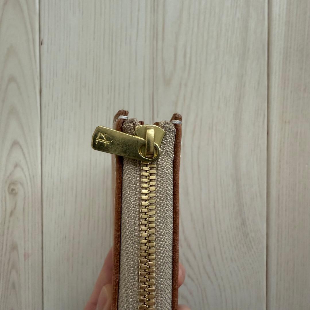 栃木サドル　L字ファスナー　財布