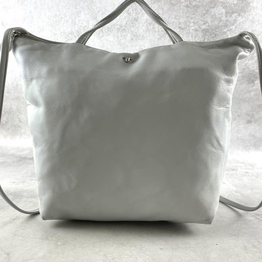 24AW✨mina perhonen kostea タンバリン ラムレザー