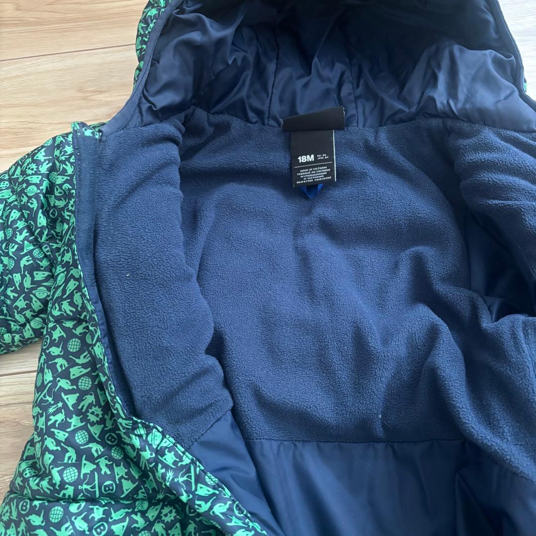 BURTON バートン 防寒ジャンプスーツ 18M 85cm ミトン仕様 美品