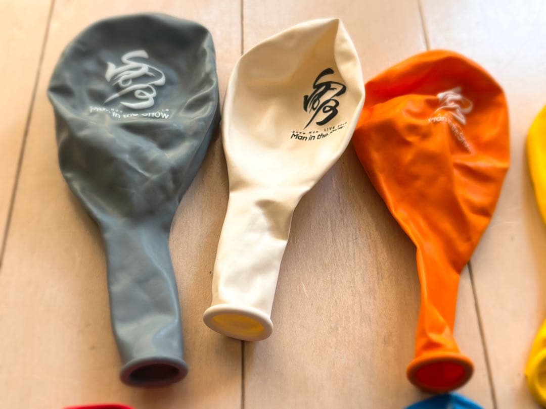 Man 雪 Man in the show 風船 全９種 銀テープ④