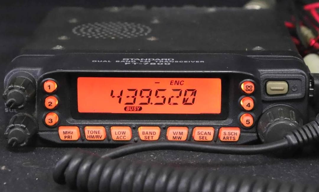 【売切 美品】YAESU FT-7800H ハイパワー機+受信改造済+付属品多数