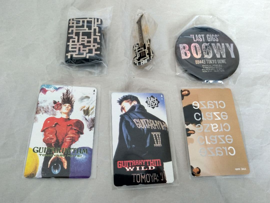 布袋寅泰/BOOWY/当時物入手困難レアZIPPO及び全レア品