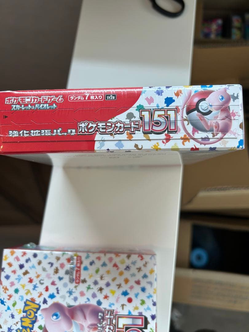 【新品未開封】ポケモンカード151 box シュリンク付き　2boxセット