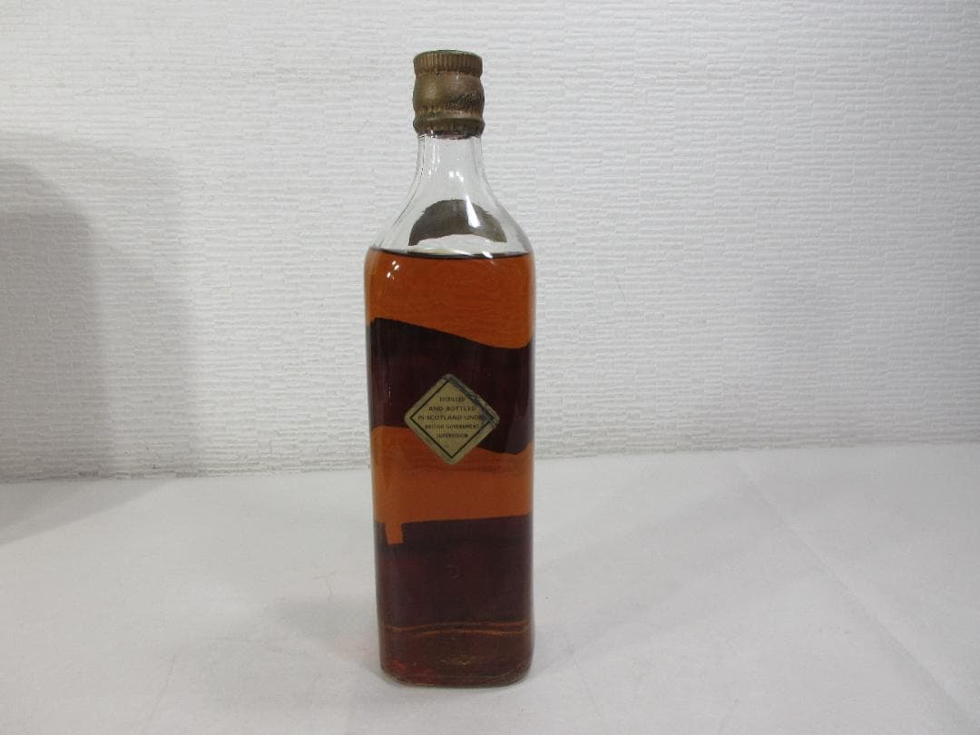希少：ジョニーウォーカー ブラックラベル コルクキャップ 760ml 43%
