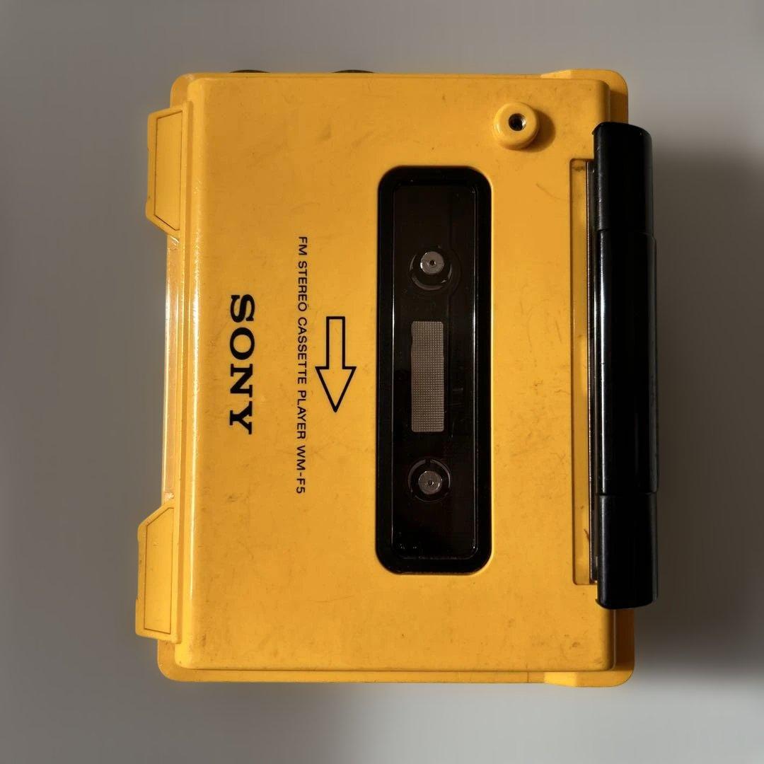 SONY SPORTS WALKMAN WM-F5 ウォークマン イエロー