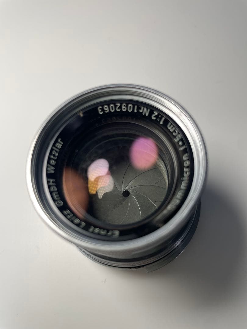 ライカ　ズミクロン M 50mm f2 沈胴　Leica summicron