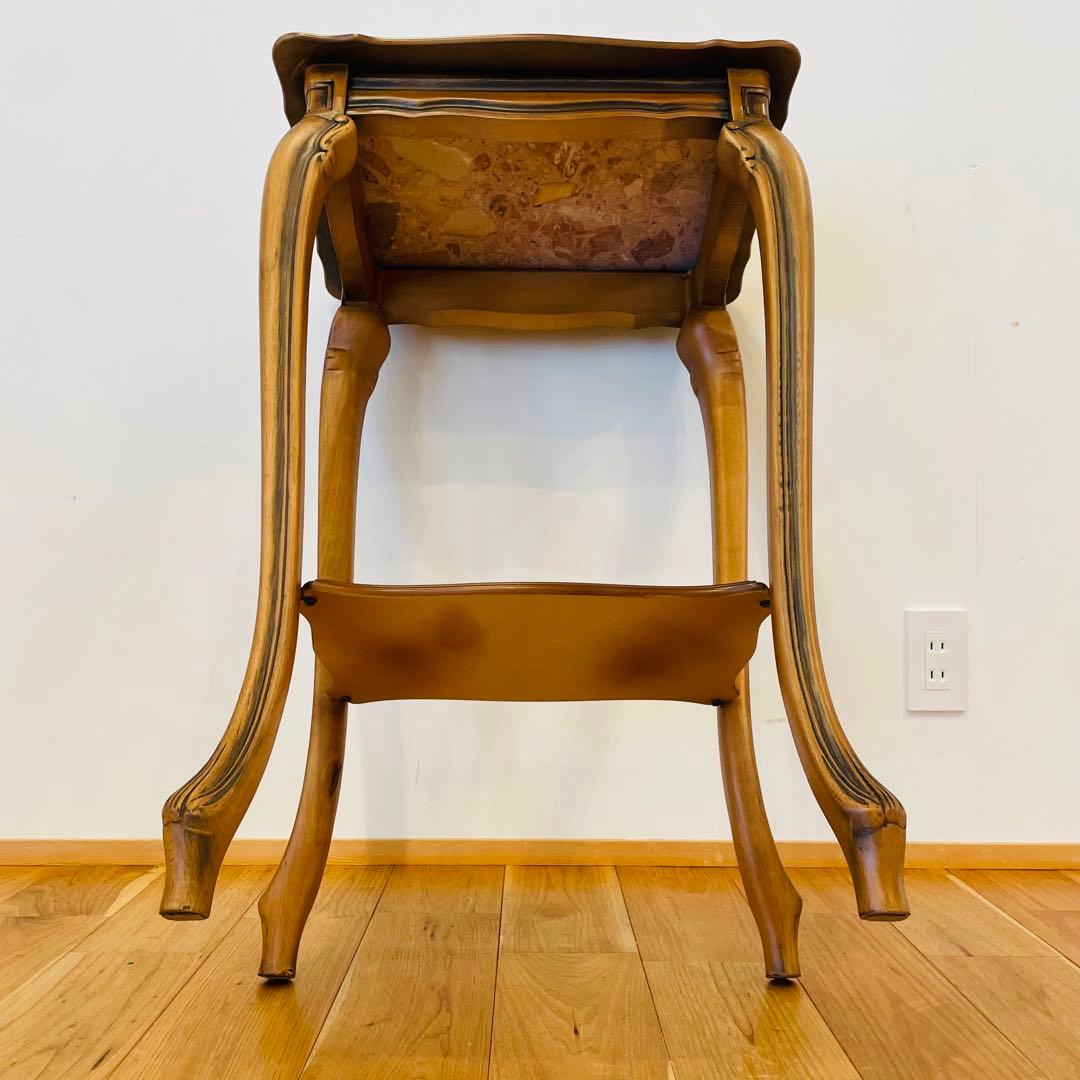 イタリア 大理石　猫脚 コンソール 台　テーブル アンティーク