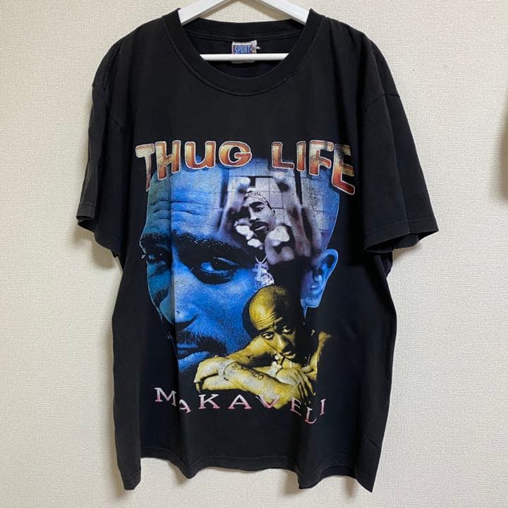 m*2様 希少 90s 2pac tupac ヴィンテージTシャツ XL