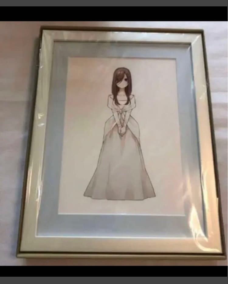 五等分の花嫁　五等分花嫁展　ミストグラフ　中野　三玖