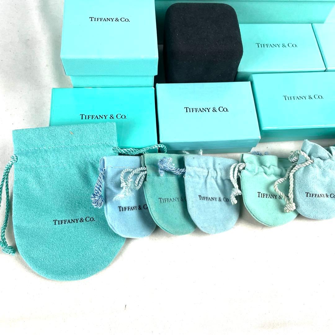 ティファニー 空箱 空き箱 保存袋 ジュエリー アクセサリー ケース 24点