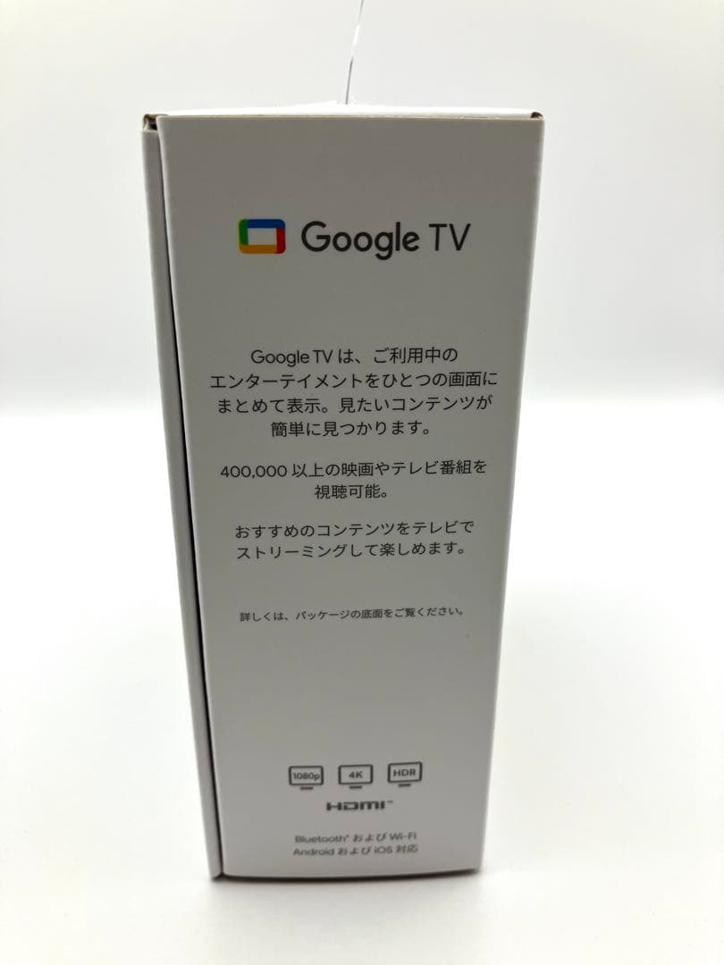 【美品】Chromecast with Google TV 4K