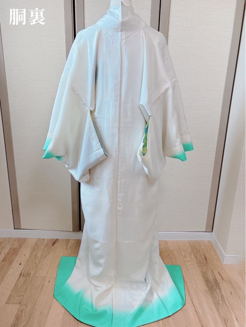 訪問着　フルセット　裄66 友禅　正絹　卒業式　入学式　結婚式　M L 袋帯