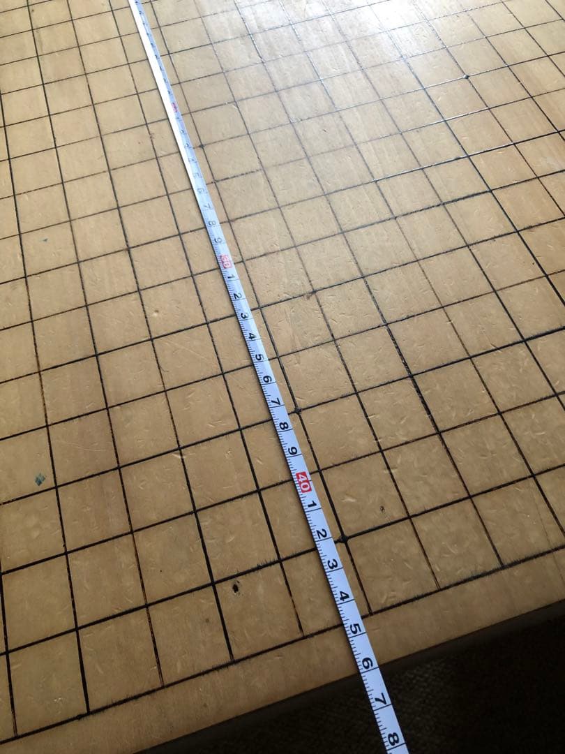 時代　囲碁盤　脚付　カバー付