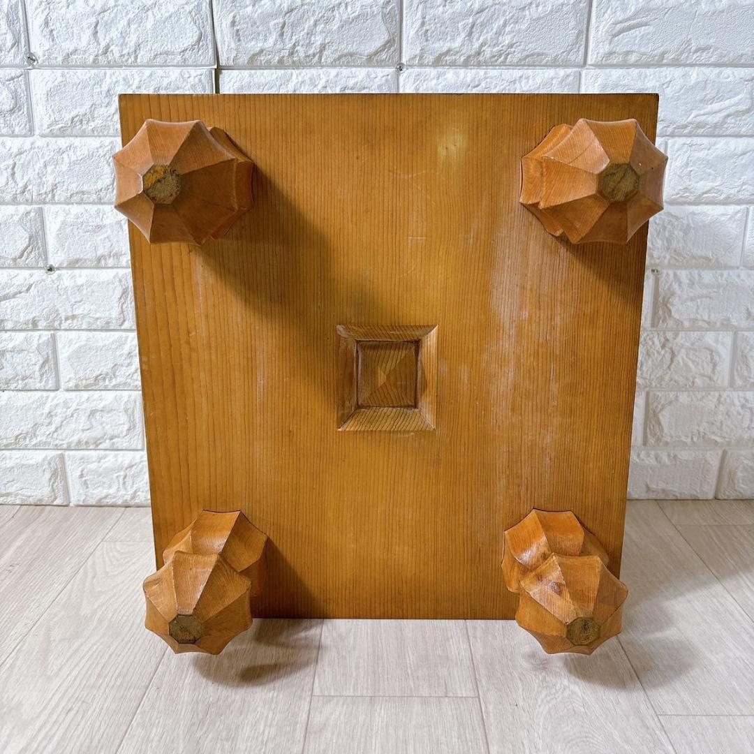 囲碁セット 天柾 5.7寸 蛤碁石 36号 174個 那智黒 179個 特大碁笥