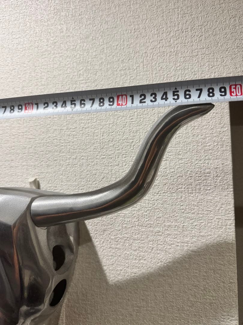 アルミ カウスカル　バッファロー頭蓋骨