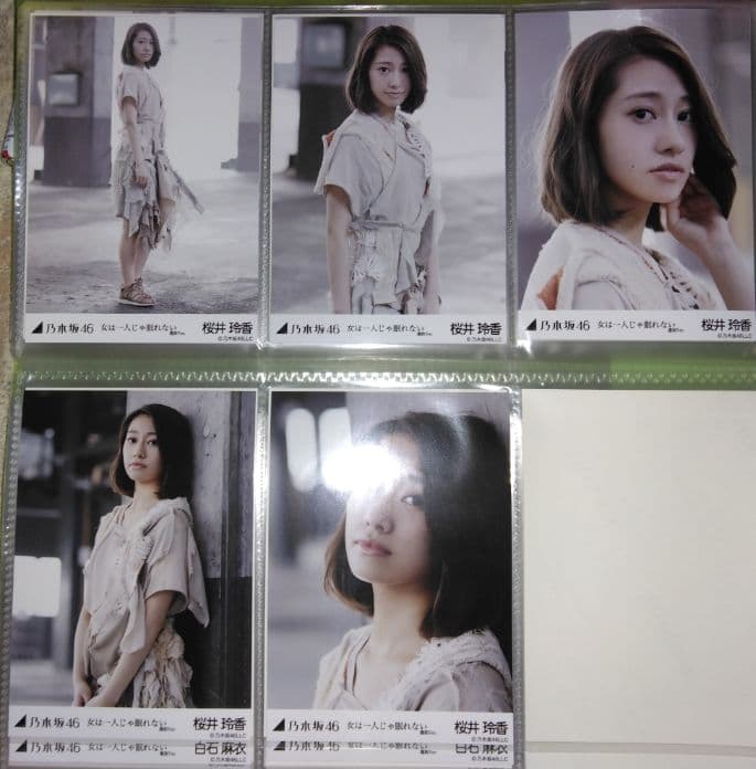 乃木坂46 女は一人じゃ眠れない　フル18メンバー写真フルセット