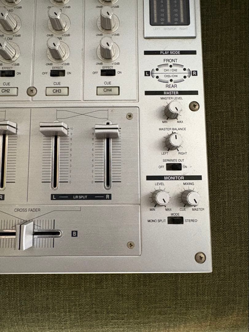 Technics　SH-MZ1200　DJミキサー　4ch　動作確認済み