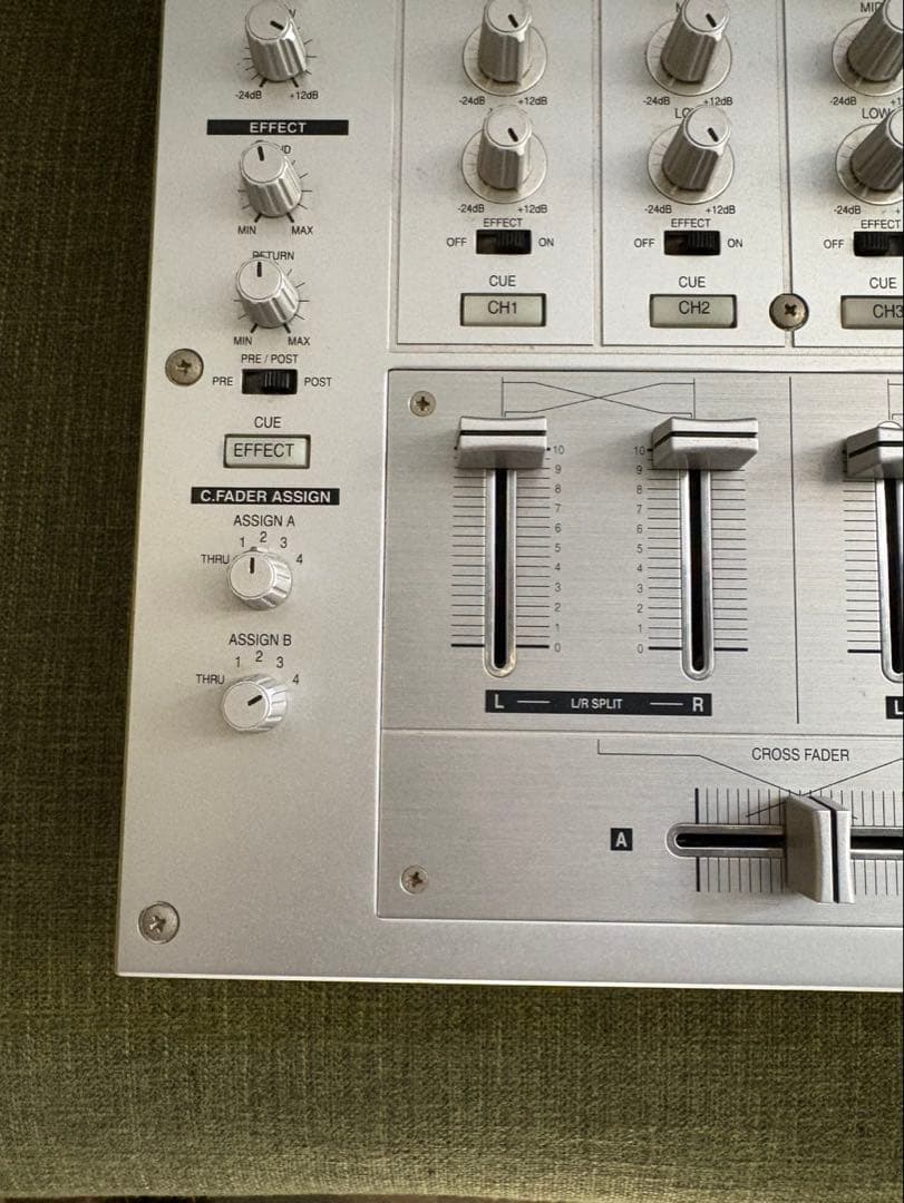 Technics　SH-MZ1200　DJミキサー　4ch　動作確認済み