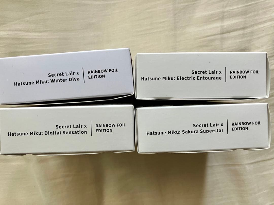 初音ミク MTG secret lair 春夏秋冬セット 日本語foil