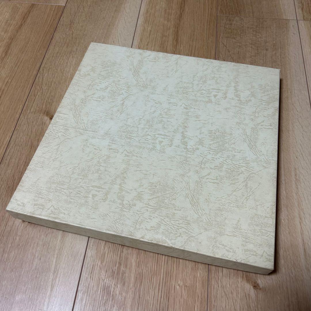 井上らんたい漆器☆お盆　丸盆　トレイ　艶あり　黒　真竹　福岡　久留米