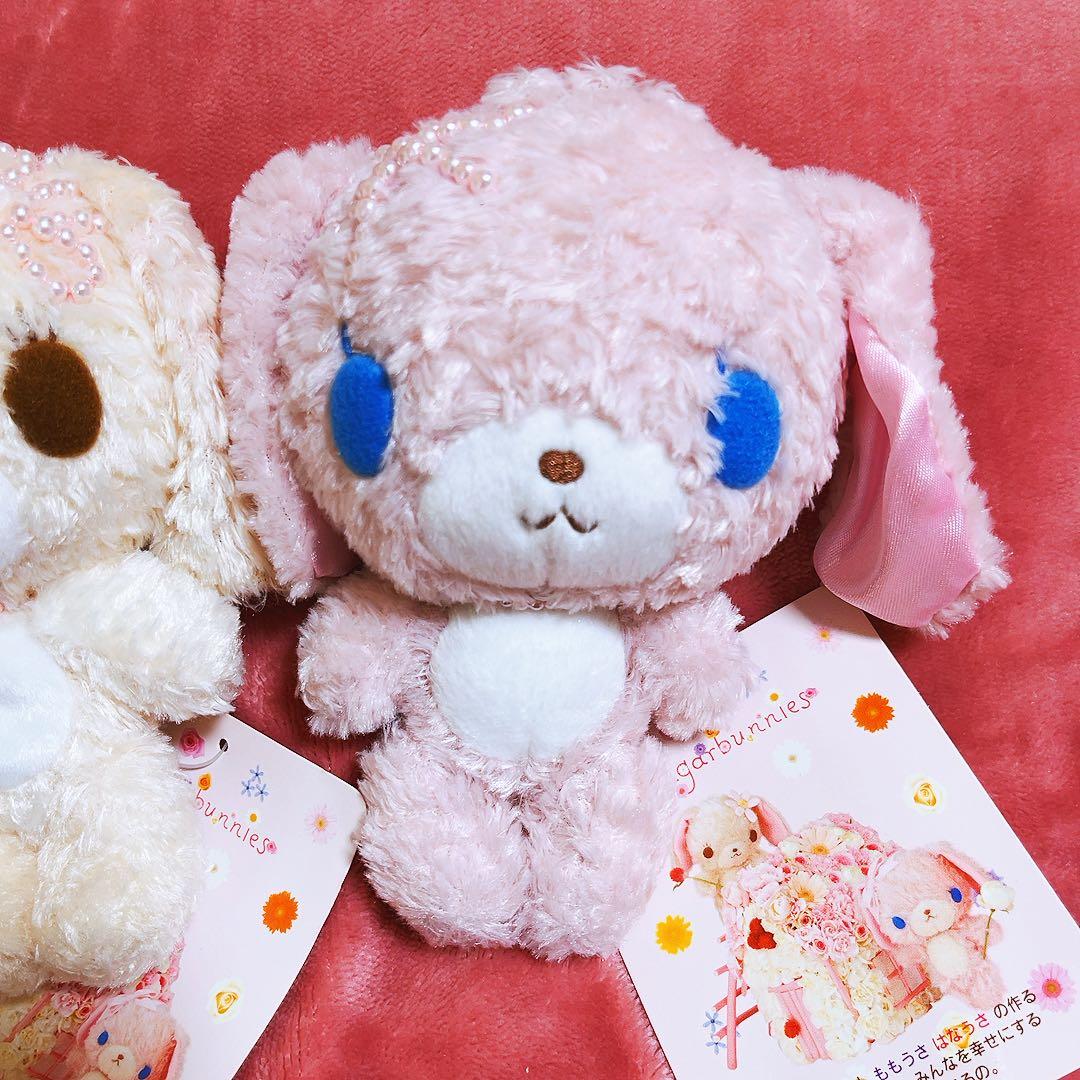 希少レア　シュガーバニーズ　マスコット　ビーズ　ももうさ　はなうさ　サンリオ