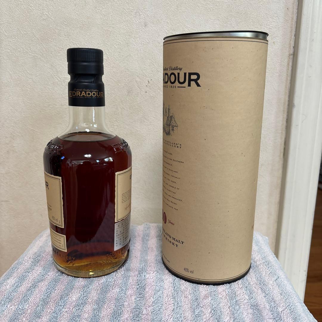 [値下げ❗️お正月セール]エドラダワー10年　古酒　終売ボトル 40% 70cl