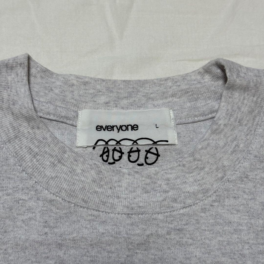 トップス everyone j.30000 logo tee