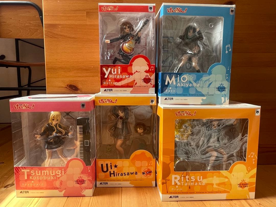 けいおん！　アルター　5体セット