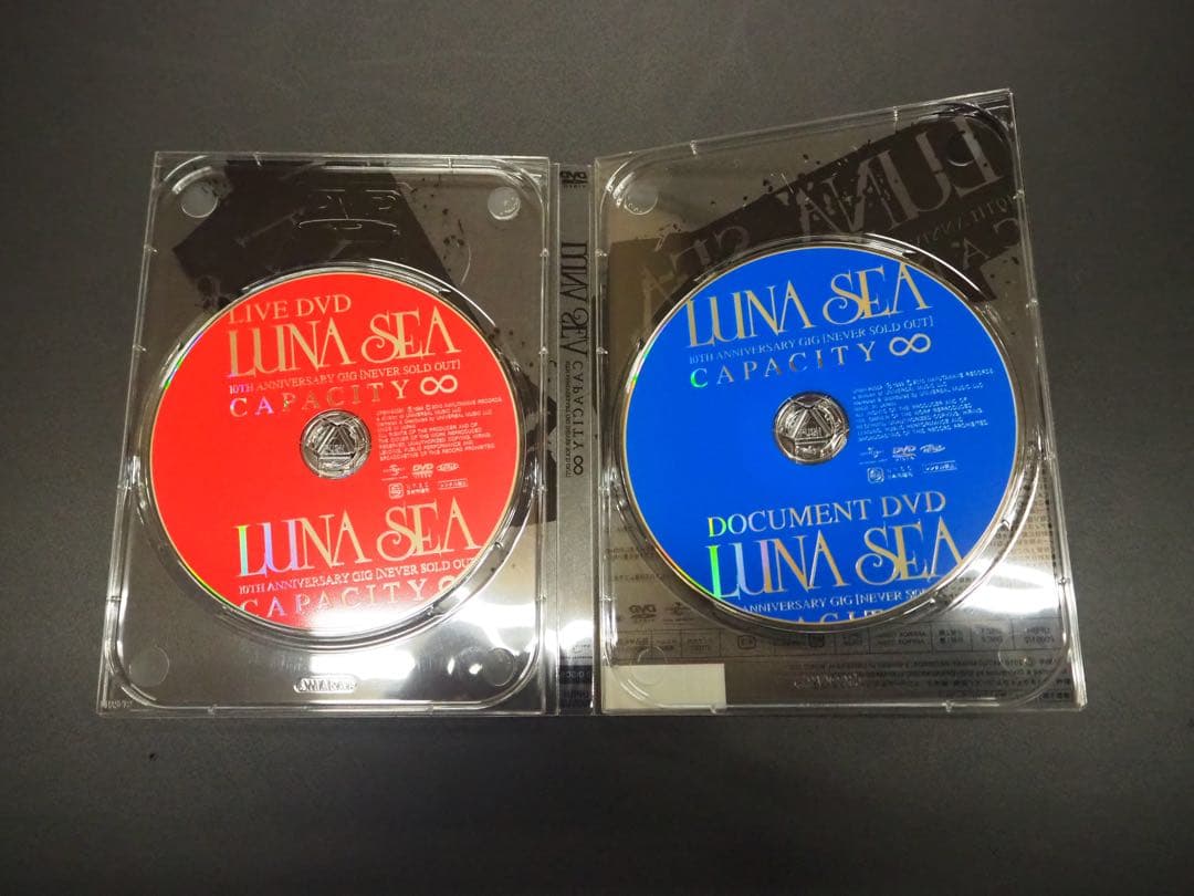 LUNA SEA / CAPACITY ∞ (DVD2枚組) パンフレット付属