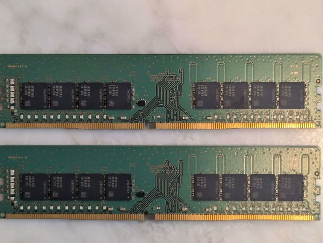 Samsung DDR4-3200MHz 32GB メモリ 2枚セット計64GB