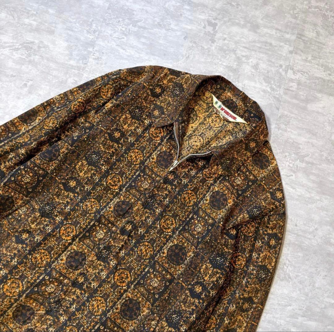 ★80s vintage McGREGOR 総柄 ハリントンジャケット