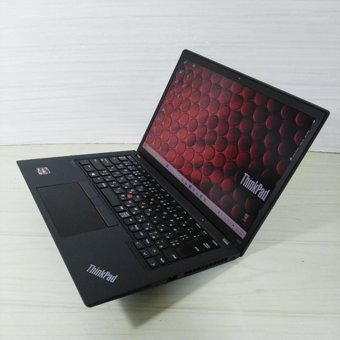 レノボX13G2その1 ノートパソコン Ryzen 5 Pro 8GB SSD