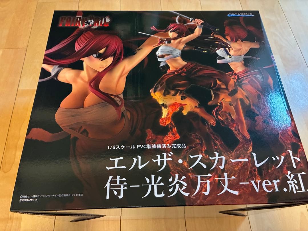 【開封品】エルザ・スカーレット侍-光炎万丈-ver.紅 フィギュア