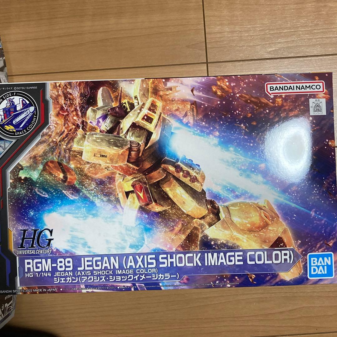 ガンプラ　RG νガンダム　HG ジェガン