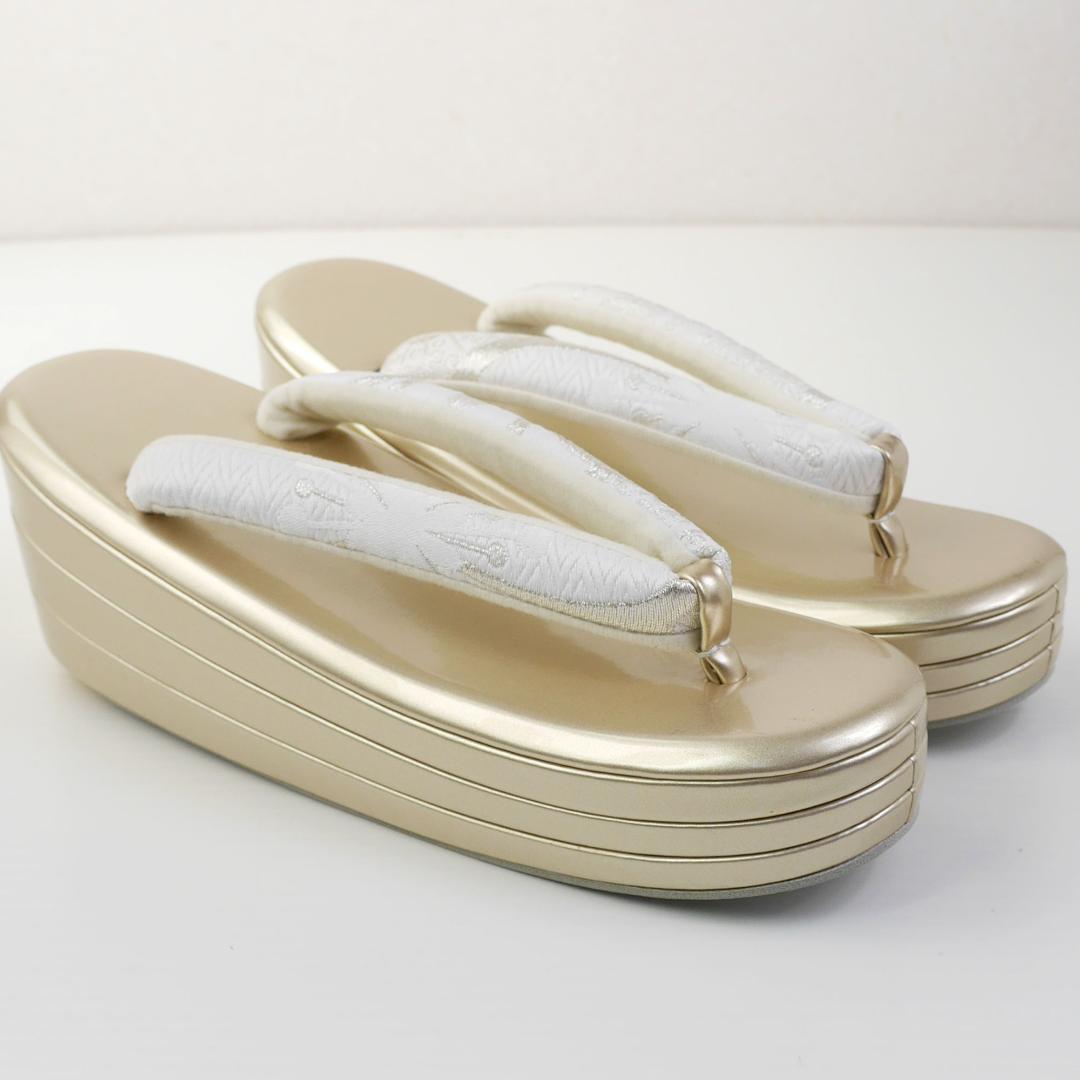 和装 草履バッグセット 振袖 成人式 厚底 ヒール草履 uzouri94-1